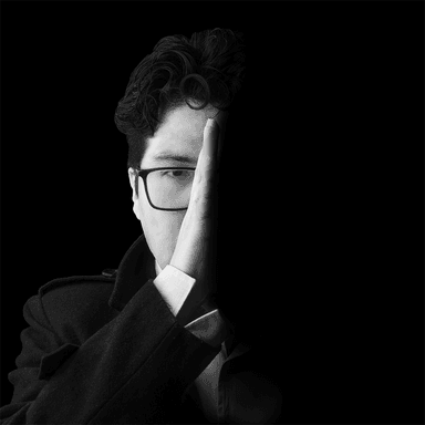 Kadir Kevin en blanco y negro 2020